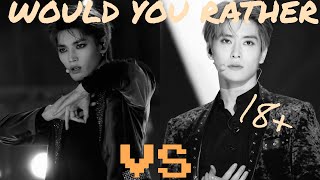 KPOP WOULD YOU RATHER  NCT 127 VERSION 18 [upl. by Yrram]