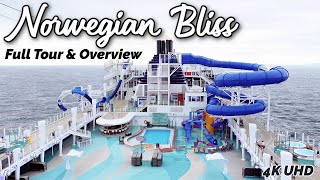 Norwegian Bliss  Full Tour amp Overview  HD 4K  Restaurants Rooms Decks amp More [upl. by Ho]