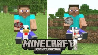 Minecraft PE Rideable Mobs Mod  ANIMAL BIKES Ride every single mob  Mod Showcase 0154 [upl. by Bully]