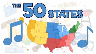 50 States and Capitals Song [upl. by Reniar]