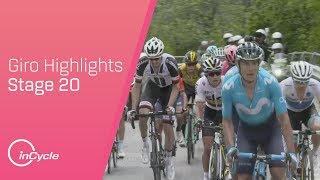 Giro dItalia 2018  Stage 20 Highlights  inCycle [upl. by Azial]