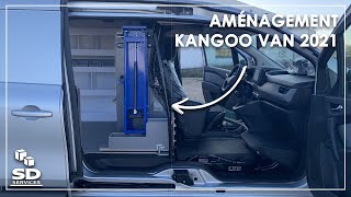 Aménagement utilitaire  Kangoo Van 2021 [upl. by Aunson]