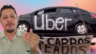 🔥 PROTESTO CONTRA A UBER 🔥99pop uber noticias motorista99pop [upl. by Kingston655]