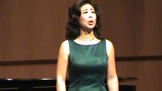 O del mio dolce ardor by Gluck sung by Liya Fang （方丽娅） mezzosoprano [upl. by Htes384]