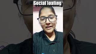 What Is Social Loafing Ringelmann Effect shortsfeed shorts socialloafing [upl. by Ennasil780]