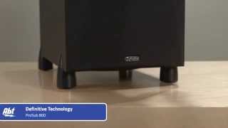 Definitive Technology Subwoofer PROSUB 800 Overview [upl. by Burnley]