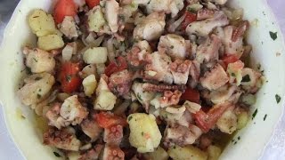 Salata od hobotnice recept [upl. by Gabi]