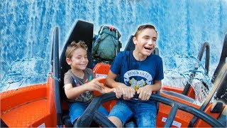 VLOG  Attractions Aquatiques à EuropaPark   Poséidon Atlantica Supersplash FjordRafting [upl. by Dinesh]