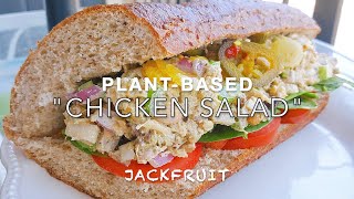 PlantBased Jackfruit quotChicken Saladquot [upl. by Schmitz]