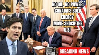 Canada Cuts Off Oil amp Power To The US – Trump Left Speechless Electric Vehicles Oil amp Trade Wars [upl. by Innattirb221]