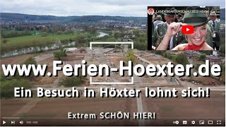 LANDESGARTENSCHAU 2023 Höxter  FerienHoexterde [upl. by Retsof]