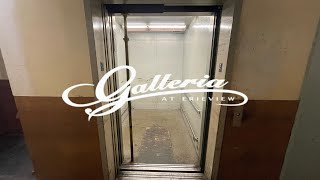 Malfunction Westinghouse Hydraulic Service Elevator  The Galleria at Erieview  Cleveland OH [upl. by Jourdain]