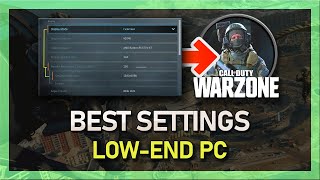 Modern Warfare Warzone  Best Settings for LowEnd PC [upl. by Dragde]