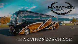 2018 Marathon Coach 1273  Prevost H3  45 Double Slide [upl. by Hadeehuat]