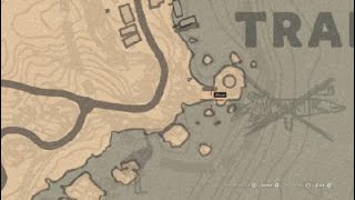 Red Dead Redemption 2 Legendary Muskie location Van horn trading post Must be overcast [upl. by Tasha641]