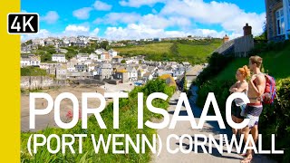 Port Isaac Cornwall UK  Port Wenn Home of Doc Martin amp Fishermans Friends [upl. by Adamsun]