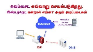 How Websites Work  Introduction to Internet and Website in Tamil [upl. by Leoni]