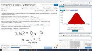 Math 1530 Section 72 HW 23 [upl. by Nahtaneoj]