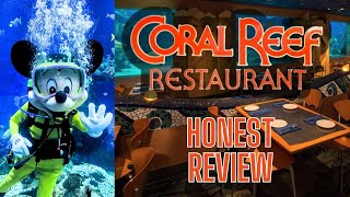 Jawdropping Aquarium Dining Experience Honest Coral Reef Review [upl. by Ryun]