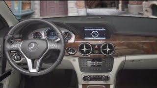 GLKClass Interior Features  MercedesBenz Compact SUV [upl. by Haeli715]