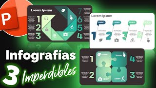 Aprende a Hacer INFOGRAFIAS INCREIBLES con POWERPOINT [upl. by Adnarahs]