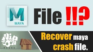 Recover maya crashes file in a easy way [upl. by Adiuqal459]