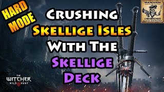 Witcher 3  Skellige Gwent Deck vs Skellige Isles  Lets Play  4K Ultra HD [upl. by Otsirc654]