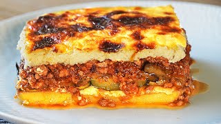 MUSAKA O MOUSSAKA ORIGINAL RECETA DE MI AMIGA CHIPRIOTA [upl. by Heck464]