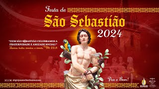 Novenário de São Sebastião 2024 🏹❤️ [upl. by Aneleh222]