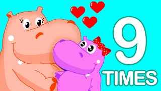 9 Times Table Song for Kids  Multiplication Song for Children and Preschoolers [upl. by Greiner]