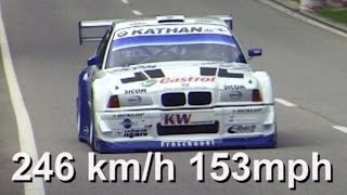 Georg Plasa with Onboard at fastest Hillclimb StUrsanne 2006 BMW 320 V8 560HP 890kg Remastered [upl. by Aslam]