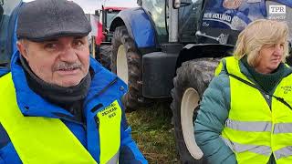 Protest rolników na granicy z Ukrainą quotPo wsiach będą chodzić komornicy” [upl. by Ifar]