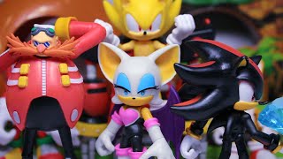 Jakks Pacific Sonic Figures Wave 8 Review [upl. by Noinatrad]