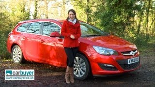 Vauxhall Astra estate review  CarBuyer [upl. by Airdnahc]