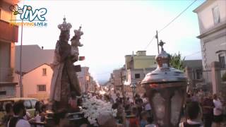 Minervino Murge processione Madonna del Carmine 2015 [upl. by Asilrak477]