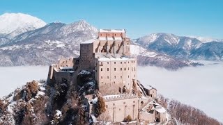 Sacra di San Michele labbazia tra storia e leggenda in provincia di Torino [upl. by Ennaus177]