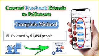 Facebook Friends Request into followers  Wandeln Sie FacebookFreundschaftsanfragen in Follower um [upl. by Lemuela]