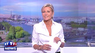 Lau revoir de Claire Chazal lors de son dernier JT sur TF1 [upl. by Tereve]