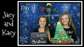 Christmas Countdown 2016  Day 21  Jacy and Kacy [upl. by Hgielac]