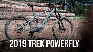 2019 Trek Powerfly Information and First Ride Review [upl. by Grosmark266]