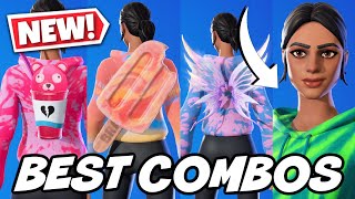 BEST COMBOS FOR NEW TIE DYE SKINS NEW PATTERNS amp COLORS  Fortnite [upl. by Llydnek]