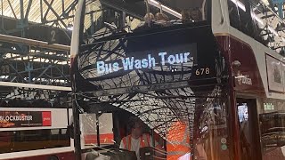 Lothian Buses Bus Wash Tour [upl. by Neelahs265]