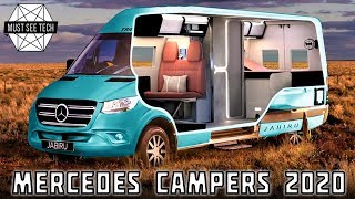 Top 10 Camper Vans and New RVs Built on MercedesBenz Platforms [upl. by Gaile]