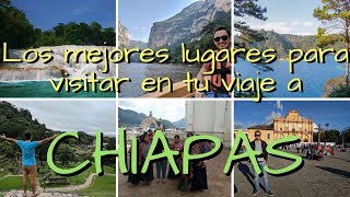 ¿Qué hacer en Chiapas Los MEJORES lugares para visitar en tu viaje a Chiapas [upl. by Demaggio]