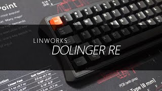 타건샵LINWORKS DOLINGER RE  린웍스 돌린거 커스텀키보드 [upl. by Drooff816]