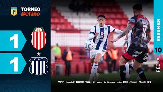 BARRACAS CENTRAL 1  1 TALLERES I Resumen del partido  TorneoBetano 2024 [upl. by Enovad293]