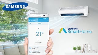 How to connect Samsung Smart Home with Samsung Air conditioner [upl. by Lednyk]