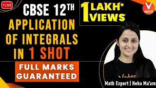 Application of Integrals Class 12 in 1 Shot By Neha Maam  Full Marks Guaranteed  Vedantu Math [upl. by Anissa]