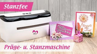 Stanzfee  Elektrische Präge amp Stanzmaschine [upl. by Iniretake606]