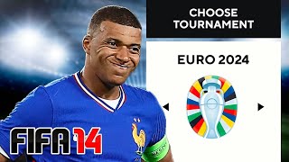 FIFA 14 — EURO 2024 MOD  PATCH 2024 [upl. by Upali]